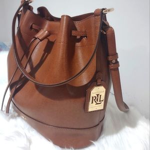 Ralph Lauren Luggage bucket bag